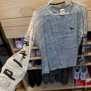 Long sleeve VS pink shirt, never worn